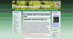 Desktop Screenshot of fischereiverein-cham.de